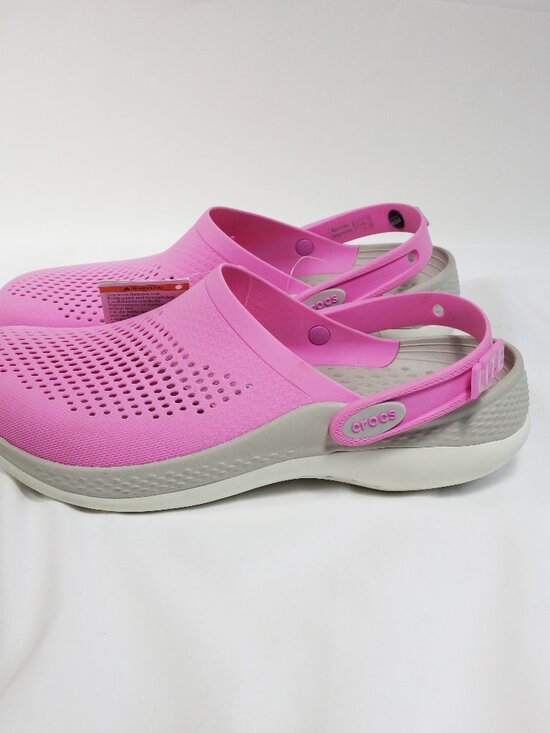 Crocs LiteRide 360 Clog Pink/Grey Men\'s 10 / Women\'s 12 NWT! main image 4